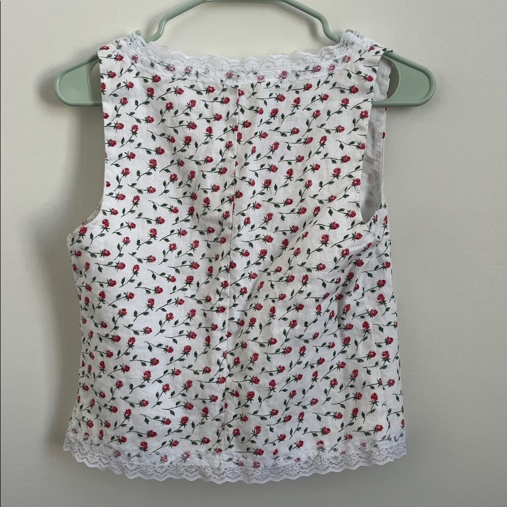 Reformation Rosalie Linen Top - Picture 4 of 6